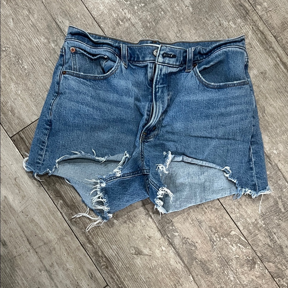 Abercrombie & Fitch Classic Blue Jean Shorts